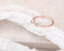 10PCS- double Arrow Ring Rose Gold Rose Gold Plated, Everyday Jewelry Simple Adjustable Rings
