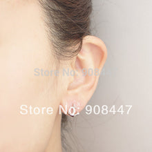 10PCS-S026 jewelry Gold Silver Tiny Anchor Stud Earrings