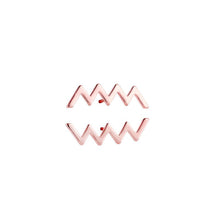 10PCS-S095 Earrings Jewelry CC Wonder Earrings Cute Wave Stud Earrings Simple Wedding