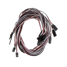 10Pcs 1000mm 1m Servo Extension Lead Wire Cable with All adapter plugs for RC Car Quadcopter Servo Receiver Connection
