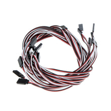 10Pcs 1000mm 1m Servo Extension Lead Wire Cable with All adapter plugs for RC Car Quadcopter Servo Receiver Connection