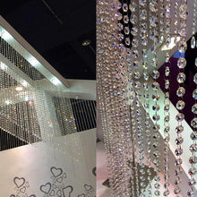 10pcss  1M/3.3 Foot Wedding DIY Decor Acrylic Crystal Beads Curtain Strand Garland PY6