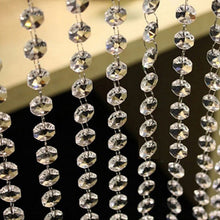 10pcss  1M/3.3 Foot Wedding DIY Decor Acrylic Crystal Beads Curtain Strand Garland PY6