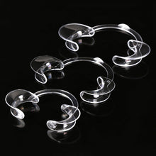 10pcss  3 size C Shape Teeth Whitening Dental Equipment Intraoral Cheek Retractor Lip Mouth Opener Tooth Whitener