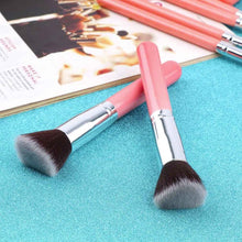 10Pcs Makeup Brushes Cosmetics Foundation Blending Makeup Brush Kit Set Wooden Makeup tool
