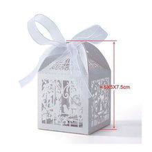 10Pcs/Pack Candy Gift Boxes With Ribbon Wedding Party Favor box Pouch Wedding Boxes Party Candy Bags Wedding Favors 87941