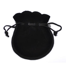 10pcss  6.6cm x 7.8cm Mini Jewelry Coin Storage Bag Velvet Flock Drawstring Pouches Boxes Xmas Wedding Gift Bags