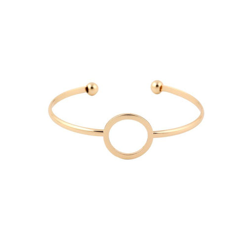 10pcs Open Round Bracelets Bangles Geometric Circle Cuff Bracelets Girls G067