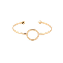 10pcs Open Round Bracelets Bangles Geometric Circle Cuff Bracelets Girls G067