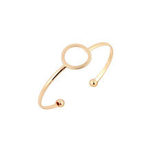 10pcs Open Round Bracelets Bangles Geometric Circle Cuff Bracelets Girls G067