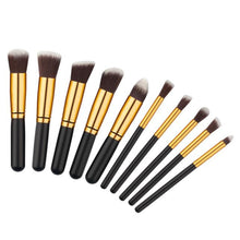 10pcs MAANGE Rose gold Makeup Brushes professional maquiagem cosmetics make up brushes eyebrow foundation Concealer brush