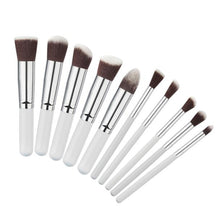 10pcs MAANGE Rose gold Makeup Brushes professional maquiagem cosmetics make up brushes eyebrow foundation Concealer brush