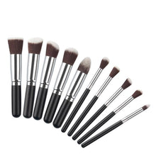 10pcs MAANGE Rose gold Makeup Brushes professional maquiagem cosmetics make up brushes eyebrow foundation Concealer brush