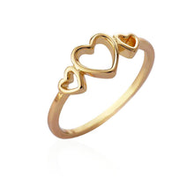 10pcs-R170 Jewelry Heart Ring Wedding Gift Love Rings Size 6.5
