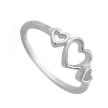 10pcs-R170 Jewelry Heart Ring Wedding Gift Love Rings Size 6.5