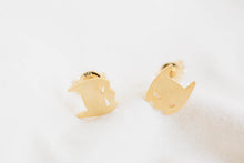 10pcs-S016 Cute Batman Earrings Jewelry Unique Comic Heros Simple Bat Batman Stud Earring Jewelry
