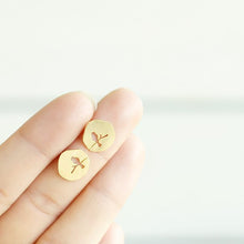 10pcs- Jewelry Bird stud earrings Gold Silver Rose Gold Hollow Animal Bird On A Branch Stud Earring