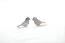 10pcs-S090 Earring Gold Silver and Rose Gold Plated Tiny Cute Bird Stud Earrings Gift