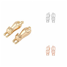 10pcs-S094 Earrings Cute Small Cat Double Sided Earring Animal Small Cat Earrings Jewelry Wedding