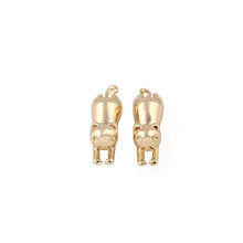 10pcs-S094 Earrings Cute Small Cat Double Sided Earring Animal Small Cat Earrings Jewelry Wedding