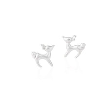 10pcs-S098 Earrings Cute Small Animal Deer Stud Earrings S098