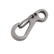 10pcs Survival Outdoor Mini Hang Buckle Quickdraw Key Chain Aluminium