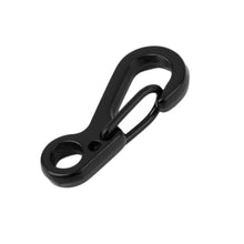 10pcs Survival Outdoor Mini Hang Buckle Quickdraw Key Chain Aluminium