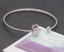 10pcslot-G052 Bangles Ajustable Pineapple Cuff Bangle Party Gift SZ052