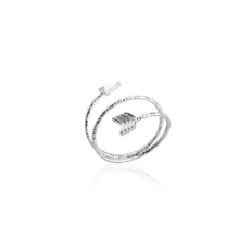 10pcslot GoldSilverRose Gold Adjustable Arrow Ring Cute Couple Midi Rings R151