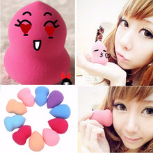 10pcs rom Color Makeup Sponge Puff Multi Soft Sponge Blender Blending Foundation Smooth Sponges Cosmetic make up tools