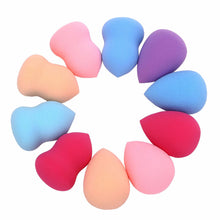 10pcs rom Color Makeup Sponge Puff Multi Soft Sponge Blender Blending Foundation Smooth Sponges Cosmetic make up tools