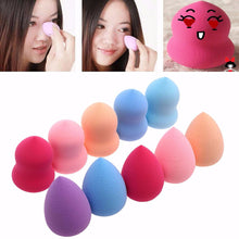 10pcs rom Color Makeup Sponge Puff Multi Soft Sponge Blender Blending Foundation Smooth Sponges Cosmetic make up tools