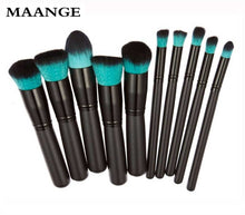 10pcs rose gold makeup brushes professional cleaning eyebrow maquiagem maquillage brush pen make up brushes pinceis cosmetic