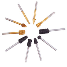 10pcs Mini Micro Aluminum Hand Drill With Keyless Chuck Speed Steel Twist Drills Rotary Tools Wood Drilling 87890
