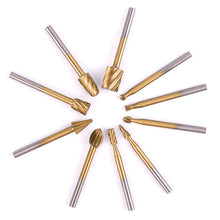 10pcs Rotary File Electric Grinding Polishing Head Engraving Cutter DIY Wood Tool 87999