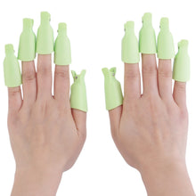 10x Stylish Nail Art Soak Off Clip Cap UV Gel Polish Remover Wrap Tooland