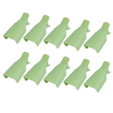 10x Stylish Nail Art Soak Off Clip Cap UV Gel Polish Remover Wrap Tooland