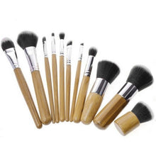 1 Wood Handle Makeup Cosmetic Eyeshadow Foundation Concealer Brush Set