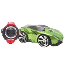110-220V R-102 Mini RC Car 2.4G 6CH Voice Comm Car Smart Watch Remote Control Sports Car Toy for Kids