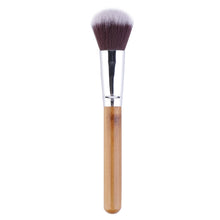 1 Natural Bamboo Makeup Brushes Foundation Blending Brush Tool Set