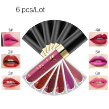 12 Color Huamianli Hydrating Velvet Waterproof Matte Lip Gloss Combination 36pcs