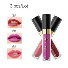 12 Color Huamianli Hydrating Velvet Waterproof Matte Lip Gloss Combination 36pcs