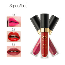 12 Color Huamianli Hydrating Velvet Waterproof Matte Lip Gloss Combination 36pcs