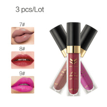 12 Color Huamianli Hydrating Velvet Waterproof Matte Lip Gloss Combination 36pcs
