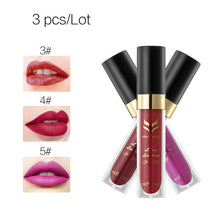 12 Color Huamianli Hydrating Velvet Waterproof Matte Lip Gloss Combination 36pcs