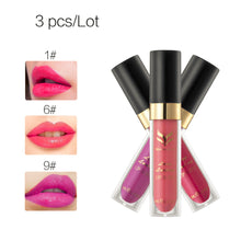 12 Color Huamianli Hydrating Velvet Waterproof Matte Lip Gloss Combination 36pcs