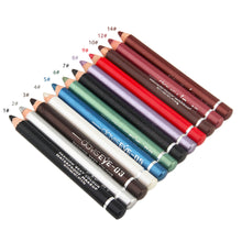12 Colors Personal Eye Make Up Eyeliner Pencil Long Lasting Waterproof Eye Liner Eyes Cosmetics Pen With Pencil Sharpener
