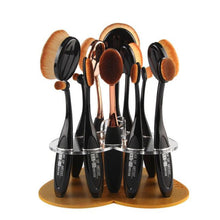 12 Hole Love Shape Makeup Brushes Professional Holder Drying Rack Organizer Shelf MAANGE Foundation makeup brushes Cosmetics
