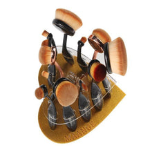 12 Hole Love Shape Makeup Brushes Professional Holder Drying Rack Organizer Shelf MAANGE Foundation makeup brushes Cosmetics
