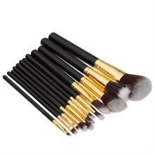 12 Pcs Makeup Cosmetic Blush Brush Eyebrow Foundation Powder Brushes Set h